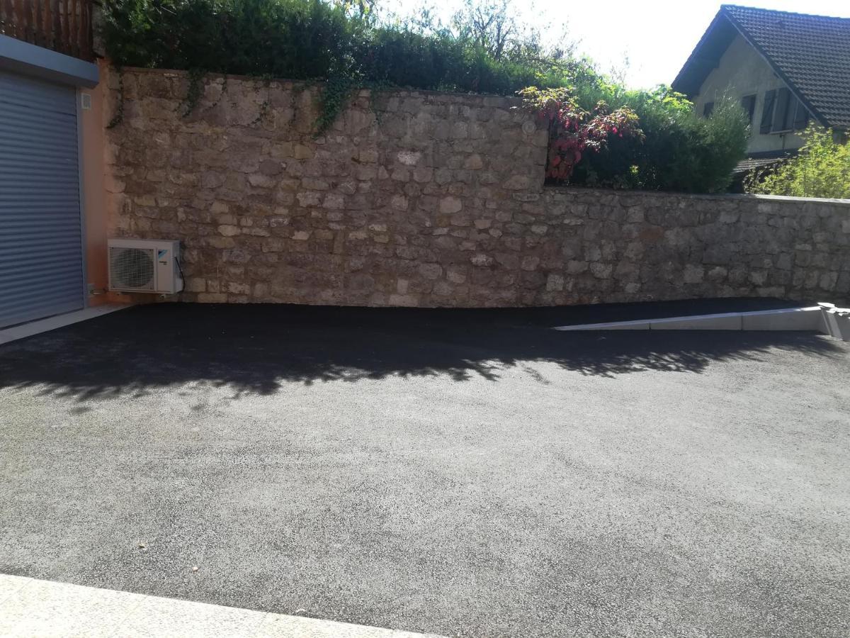 Appartement Avec Jacuzzi Hammam Sauna Privatise Au Rez De Chaussee Ds Maison A Voglans A 2 Kilometres Du Lac Du Bourget En Savoie Entre Chambery Et Aix Les Bains Cure Thermale Exterior foto